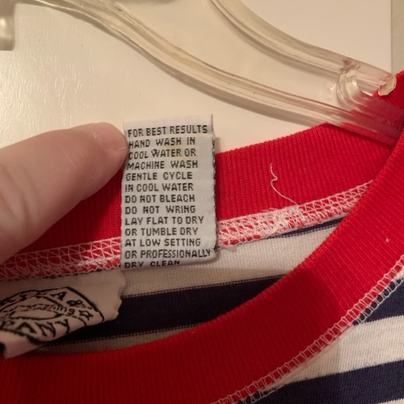 Midi relaxed striped dress - Picture 5 of 5